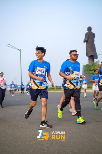 Race photo from ISOPlus Run 2024 Jakarta