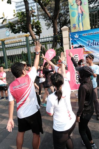 Race photo from Smartfren Run 2024 Vibes