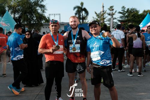 Race photo from Jabar Run 10K 2024