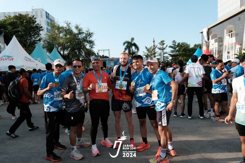 Race photo from Jabar Run 10K 2024