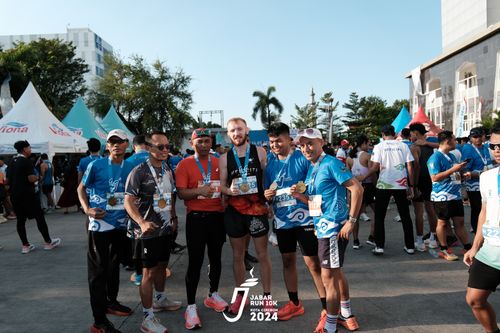 Race photo from Jabar Run 10K 2024