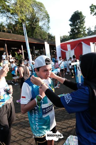 Race photo from Taman Budaya x BOGORUN 2025