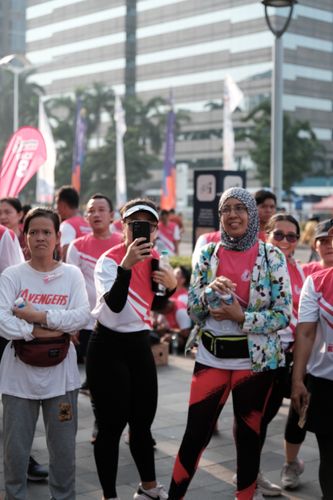 Race photo from Smartfren Run 2024 Vibes