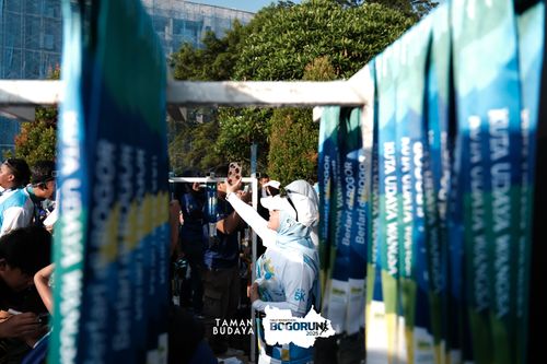 Race photo from Taman Budaya x BOGORUN 2025