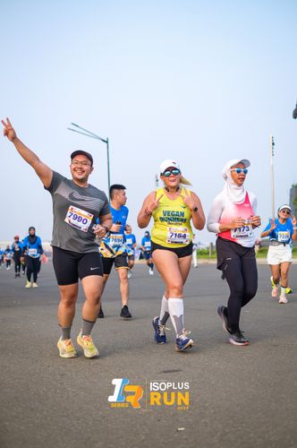 Race photo from ISOPlus Run 2024 Jakarta