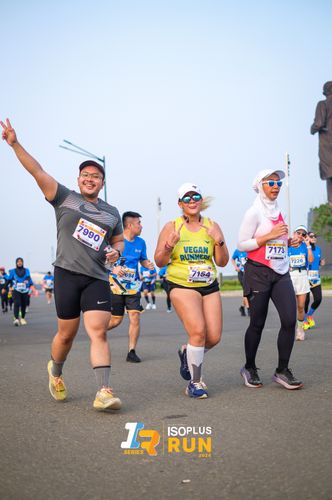 Race photo from ISOPlus Run 2024 Jakarta