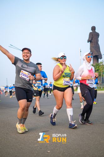 Race photo from ISOPlus Run 2024 Jakarta