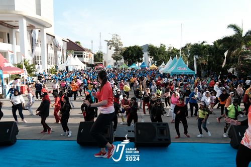 Race photo from Jabar Run 10K 2024