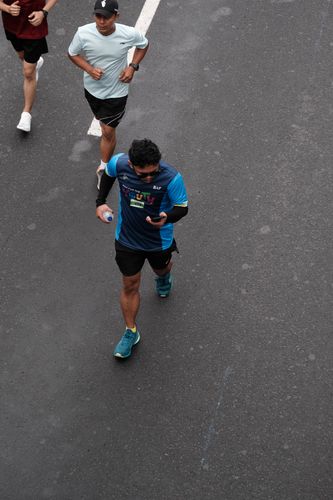Race photo from Road to BAF Lions Run 2024