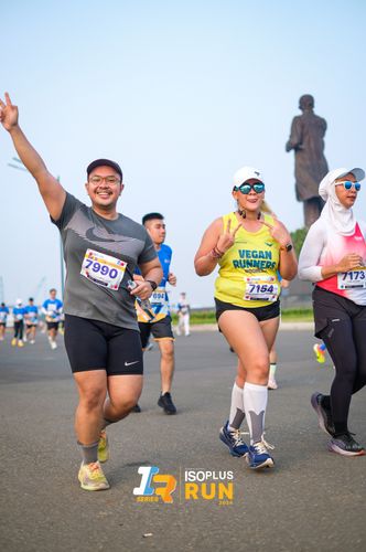 Race photo from ISOPlus Run 2024 Jakarta