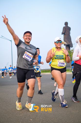 Race photo from ISOPlus Run 2024 Jakarta