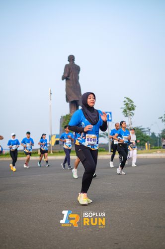 Race photo from ISOPlus Run 2024 Jakarta