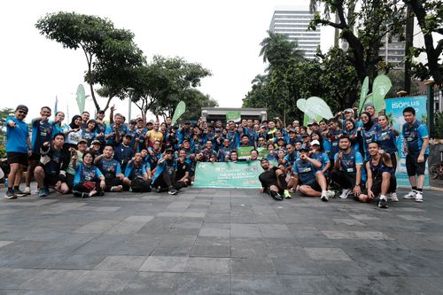 Race photo from Road to BAF Lions Run 2024