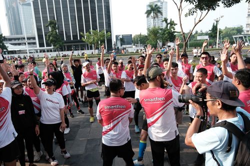 Race photo from Smartfren Run 2024 Vibes