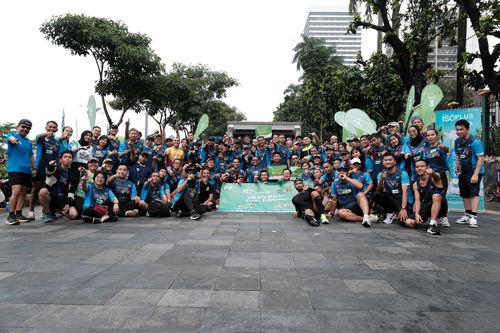 Race photo from Road to BAF Lions Run 2024