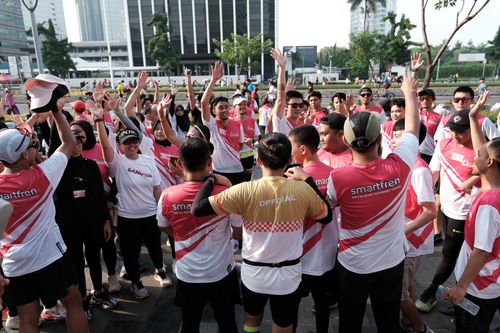 Race photo from Smartfren Run 2024 Vibes