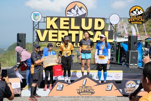 Race photo from Kelud Vertical Challenge 2024
