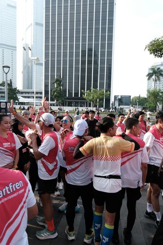 Race photo from Smartfren Run 2024 Vibes