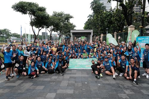 Race photo from Road to BAF Lions Run 2024