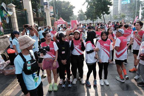 Race photo from Smartfren Run 2024 Vibes