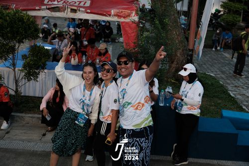 Race photo from Jabar Run 10K 2024