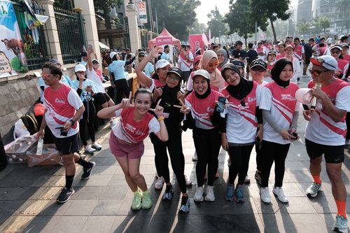 Race photo from Smartfren Run 2024 Vibes
