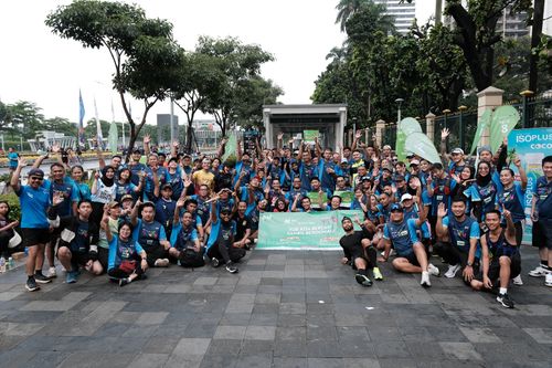 Race photo from Road to BAF Lions Run 2024