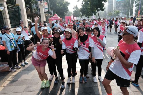Race photo from Smartfren Run 2024 Vibes