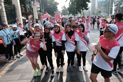 Race photo from Smartfren Run 2024 Vibes