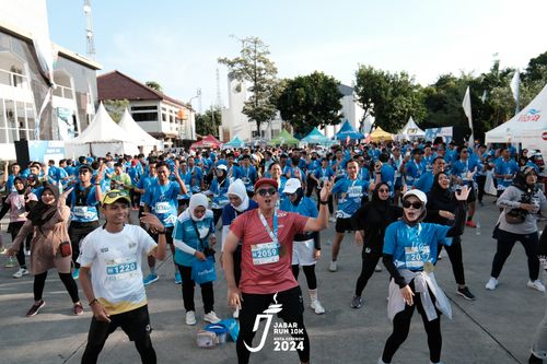 Race photo from Jabar Run 10K 2024