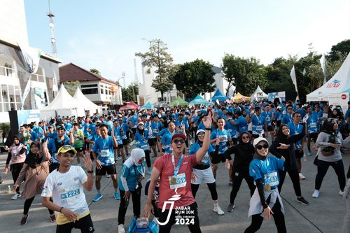 Race photo from Jabar Run 10K 2024