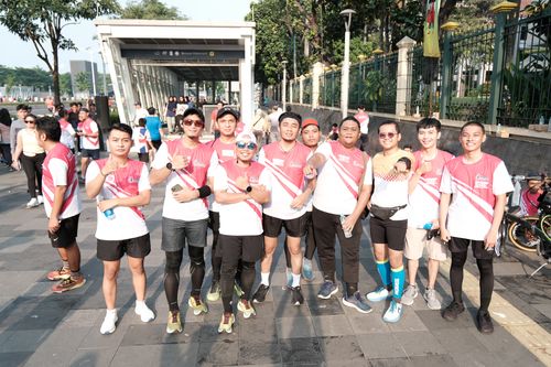 Race photo from Smartfren Run 2024 Vibes