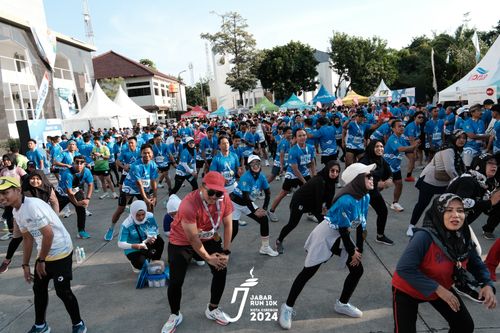 Race photo from Jabar Run 10K 2024