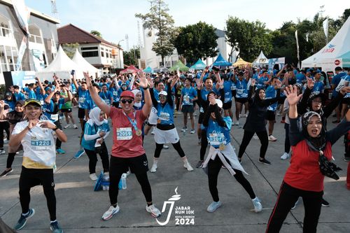 Race photo from Jabar Run 10K 2024