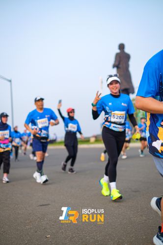 Race photo from ISOPlus Run 2024 Jakarta