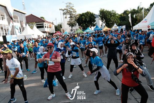 Race photo from Jabar Run 10K 2024