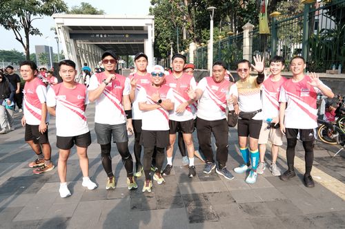 Race photo from Smartfren Run 2024 Vibes