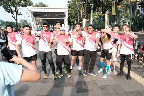Race photo from Smartfren Run 2024 Vibes
