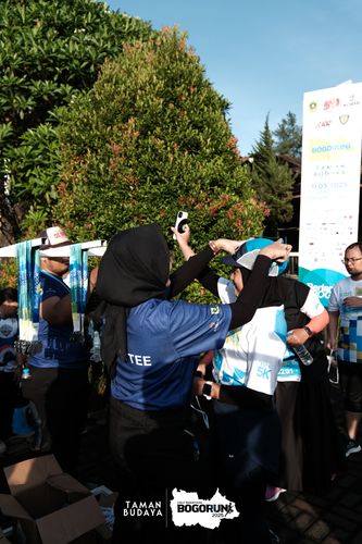 Race photo from Taman Budaya x BOGORUN 2025