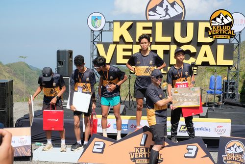 Race photo from Kelud Vertical Challenge 2024
