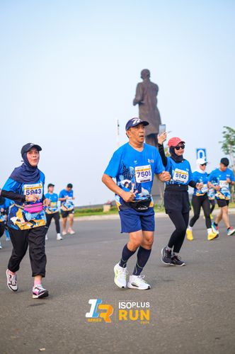 Race photo from ISOPlus Run 2024 Jakarta