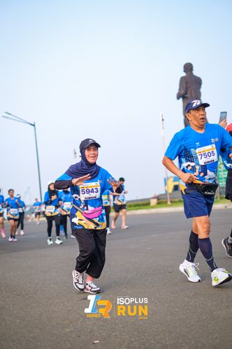 Race photo from ISOPlus Run 2024 Jakarta