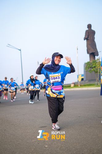 Race photo from ISOPlus Run 2024 Jakarta