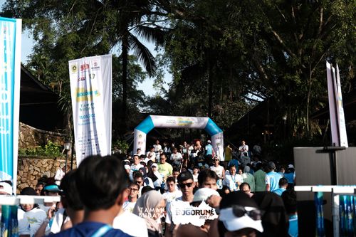 Race photo from Taman Budaya x BOGORUN 2025