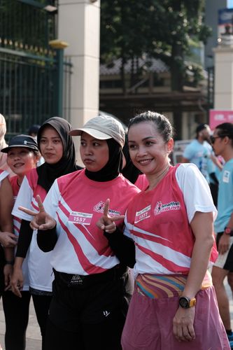 Race photo from Smartfren Run 2024 Vibes
