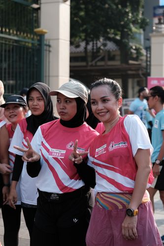 Race photo from Smartfren Run 2024 Vibes