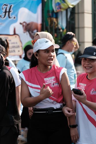Race photo from Smartfren Run 2024 Vibes