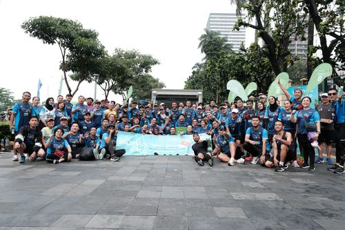Race photo from Road to BAF Lions Run 2024