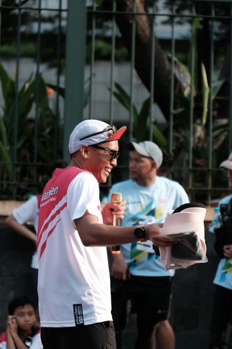 Race photo from Smartfren Run 2024 Vibes