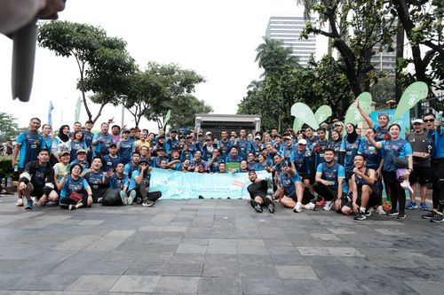 Race photo from Road to BAF Lions Run 2024